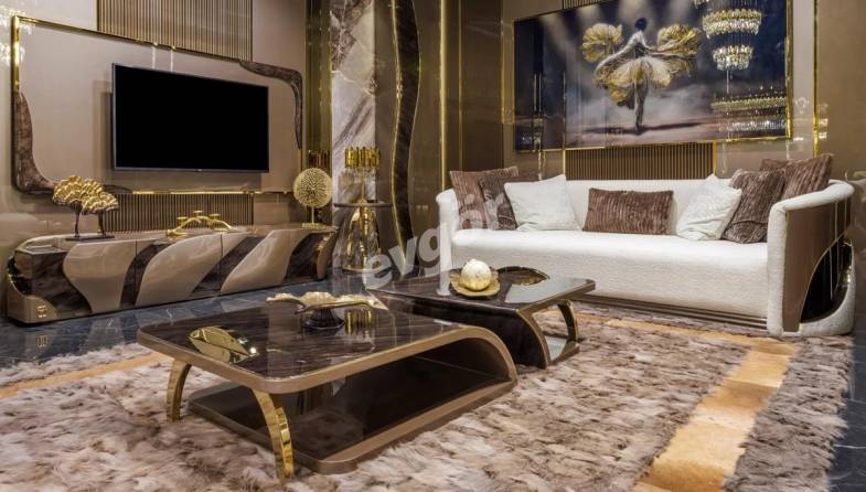 Lotus Luxury Sofa Set - 1