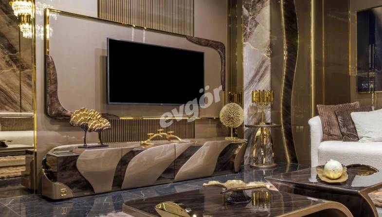 Lotus Luxury TV Unit - 1