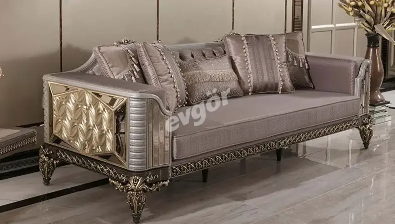 Lovren Art Deco Sofa Set - 7