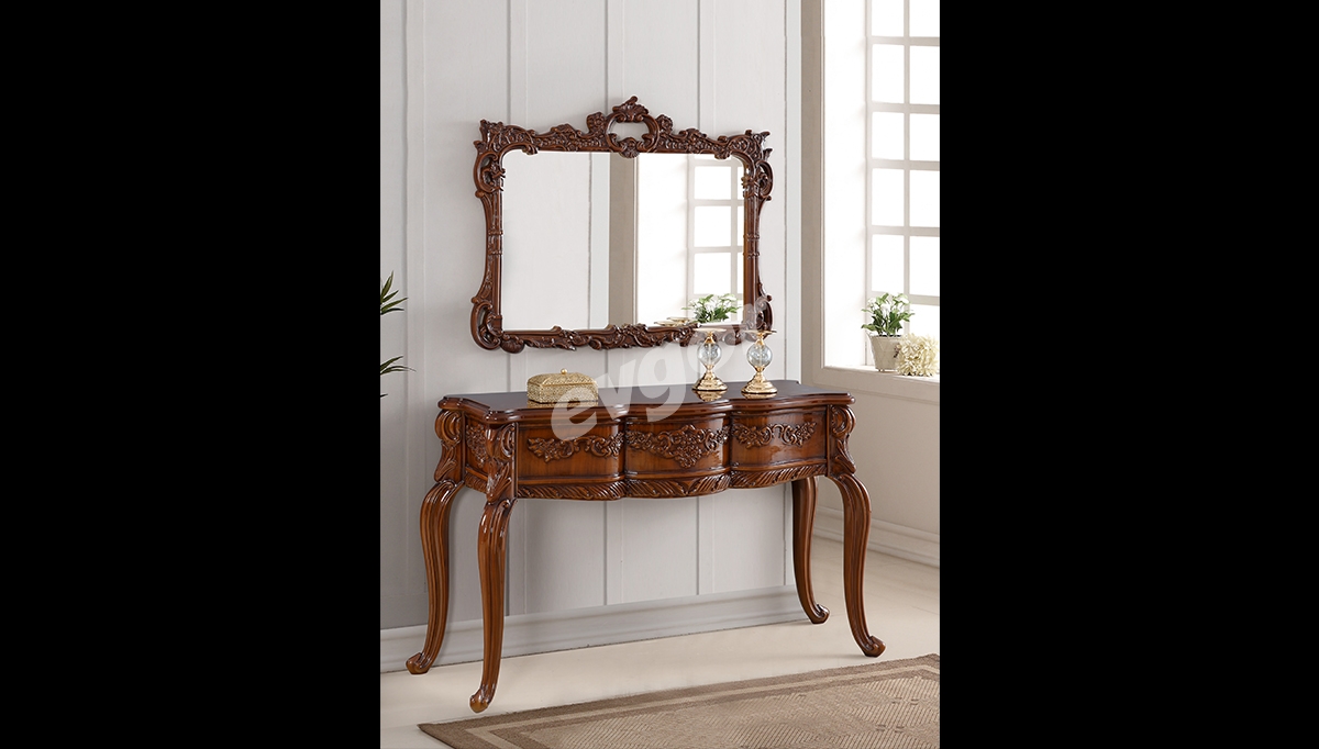 Lukas Walnut Dresser Set - 1