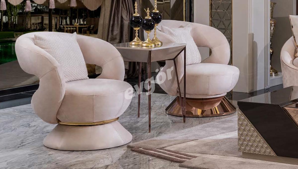 Macka Luxury Sofa Set - 3