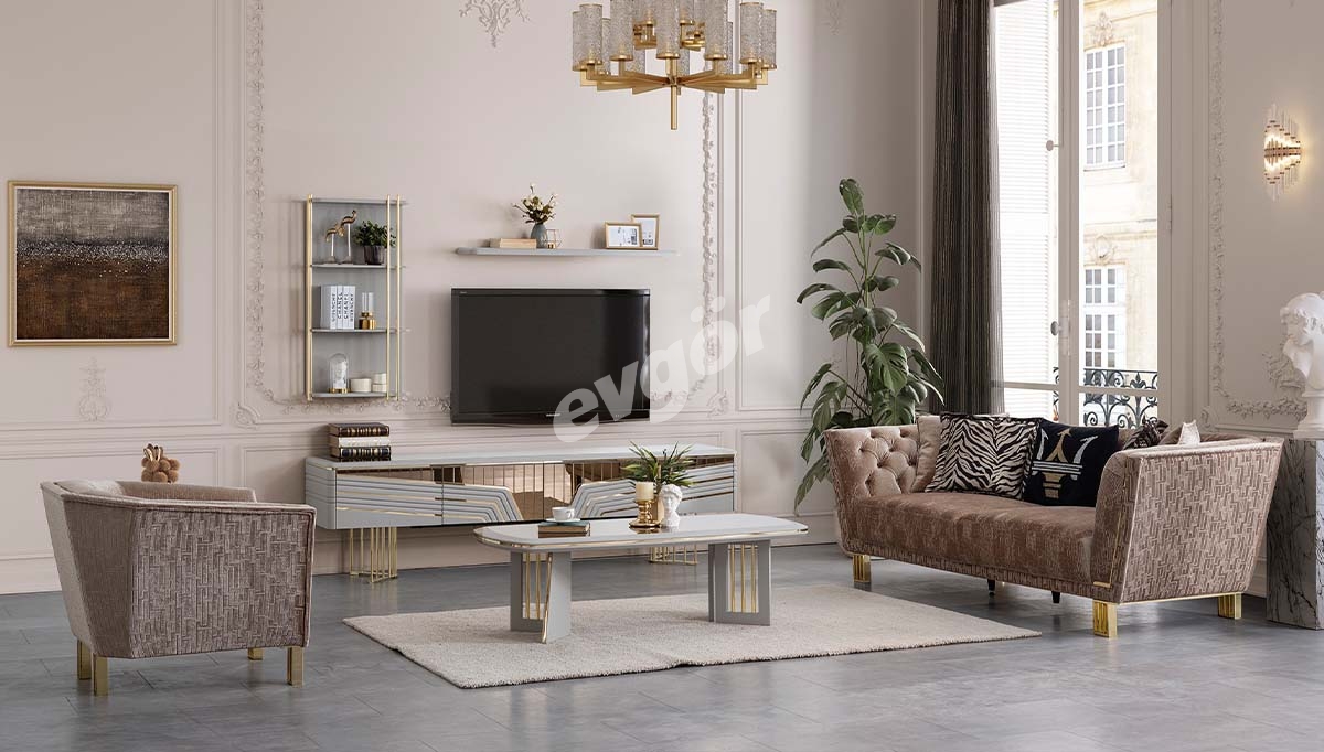 Masorta Metal Sofa Set - 3