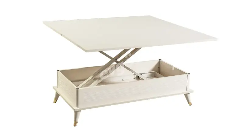 Merase White Coffee Table - 2