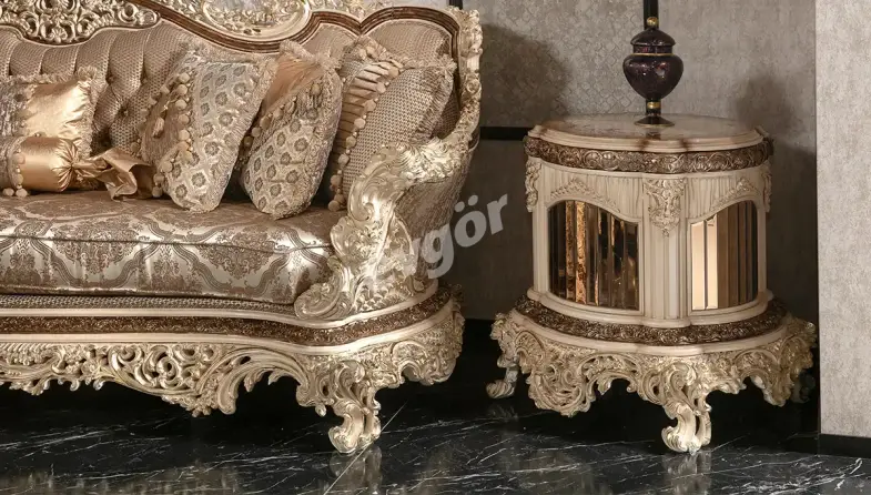 Mihrisah Classic Sofa Set - 4