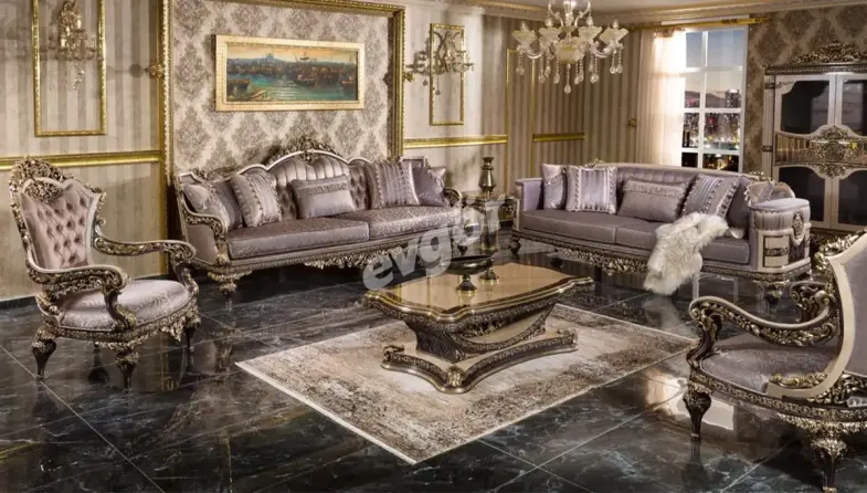 Milano Classic Sofa Set - 1