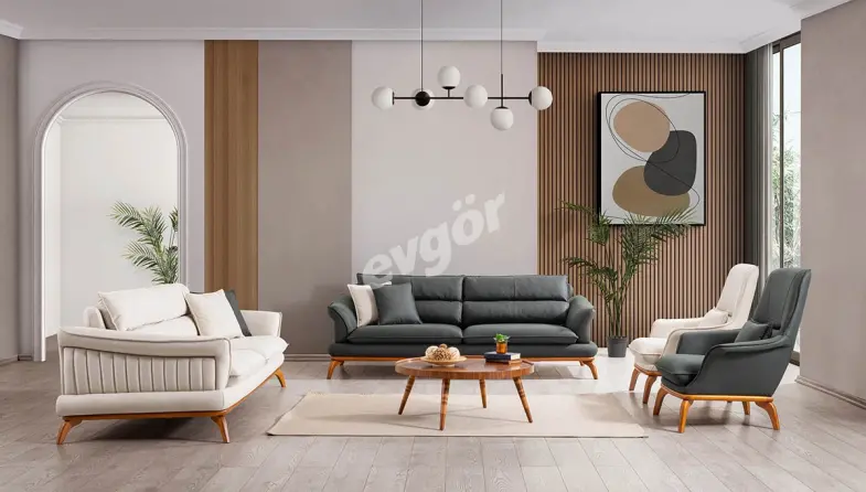 Miya Modern Sofa Set | Evgor Furniture