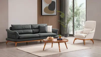 Miya Modern Sofa Set | Evgor Furniture