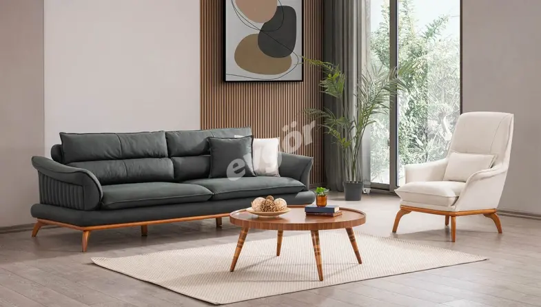 Miya Modern Sofa Set - 3