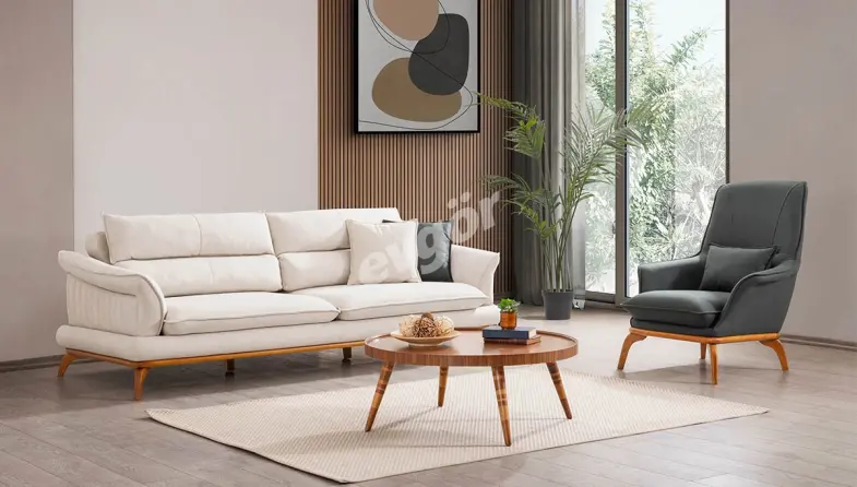 Miya Modern Sofa Set - 2