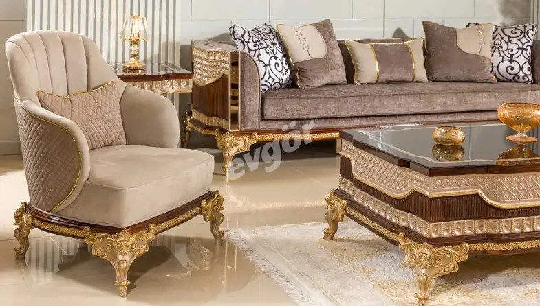 Monaco Luxury Sofa Set - 6