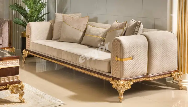 Monaco Luxury Sofa Set - 5