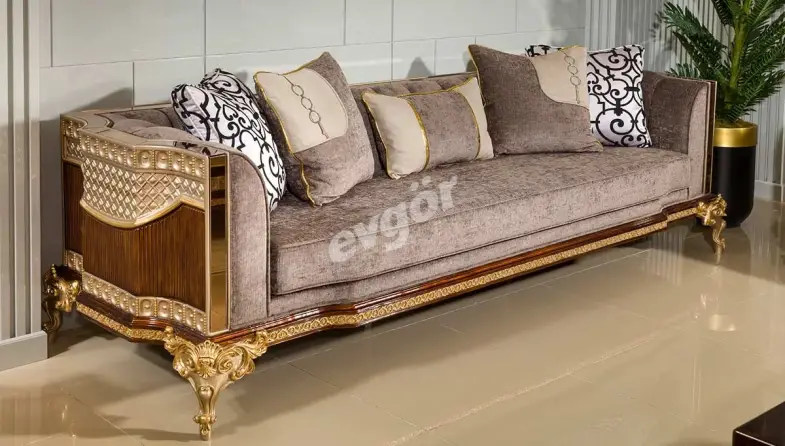 Monaco Luxury Sofa Set - 3