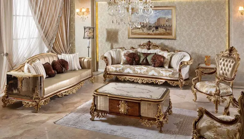 Monaliza Classic Sofa Set - 1