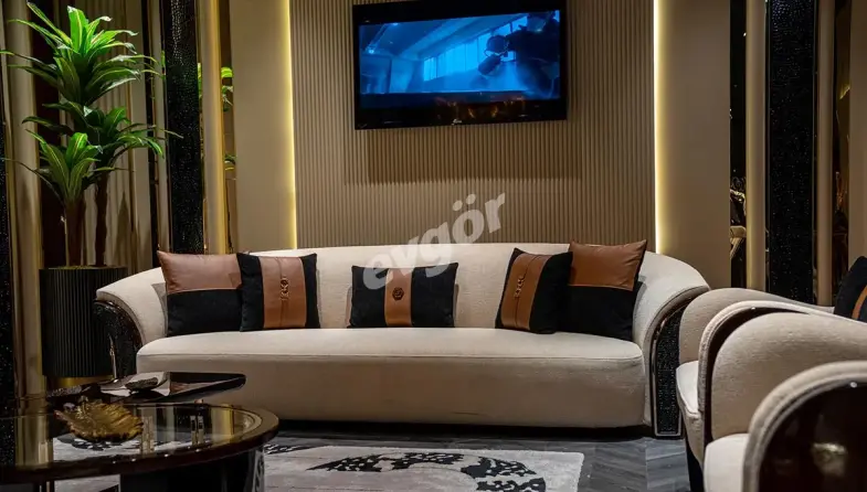 Monica Luxury Sofa Set - 2