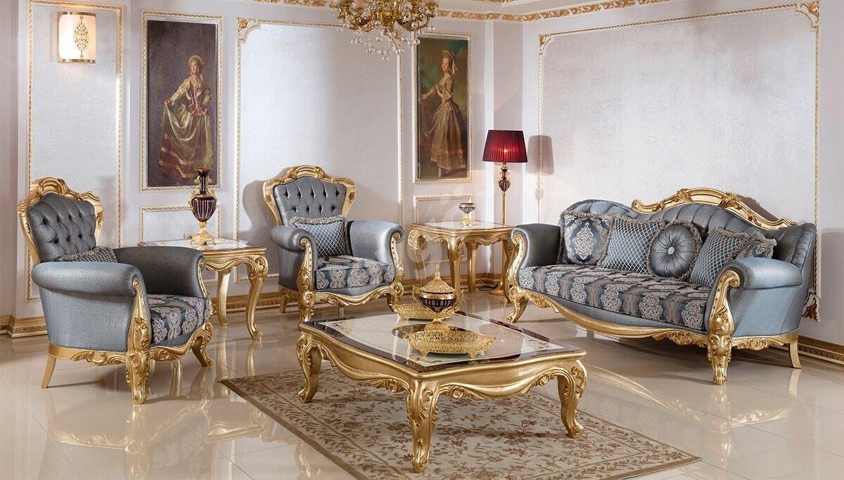 Nevora Classic Sofa Set - 1