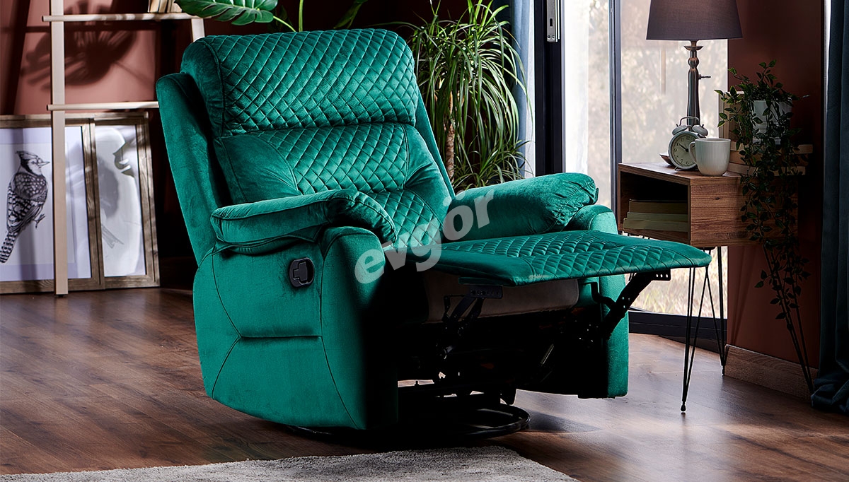 Opava Green TV Chair - 1