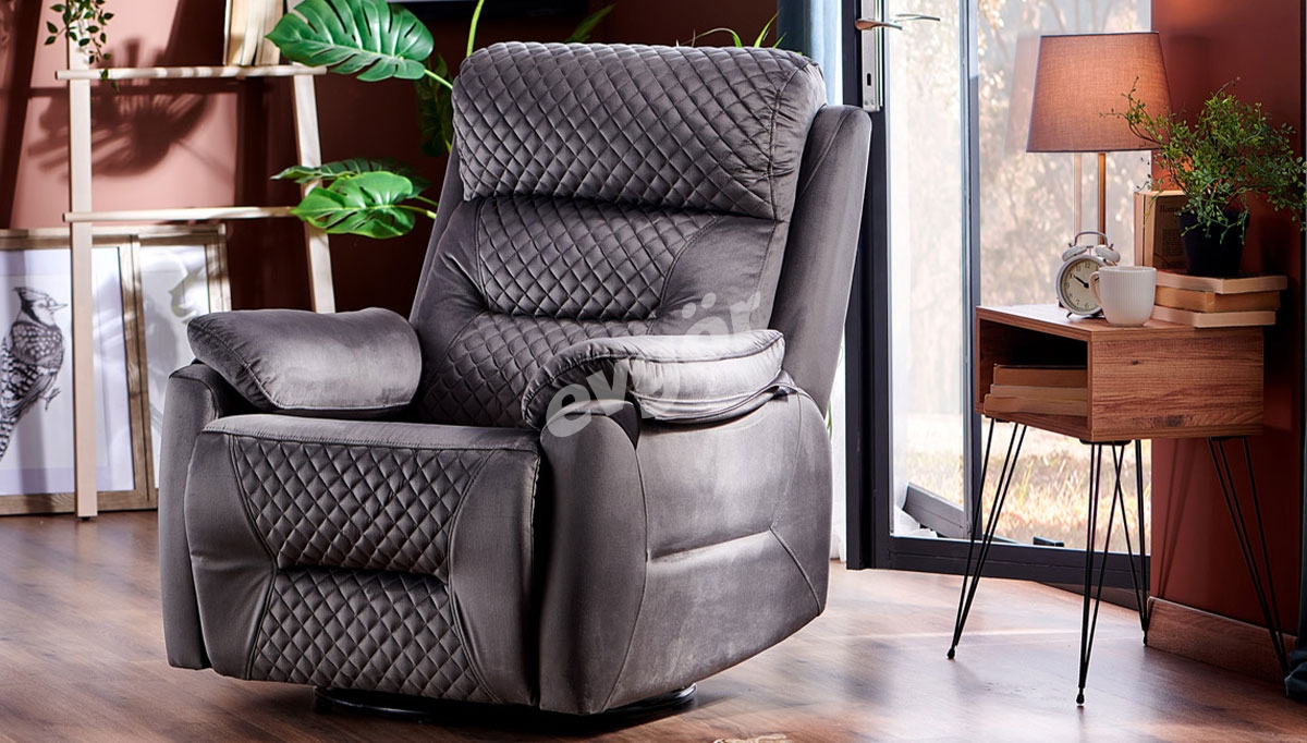 Opava Grey TV Chair - 4