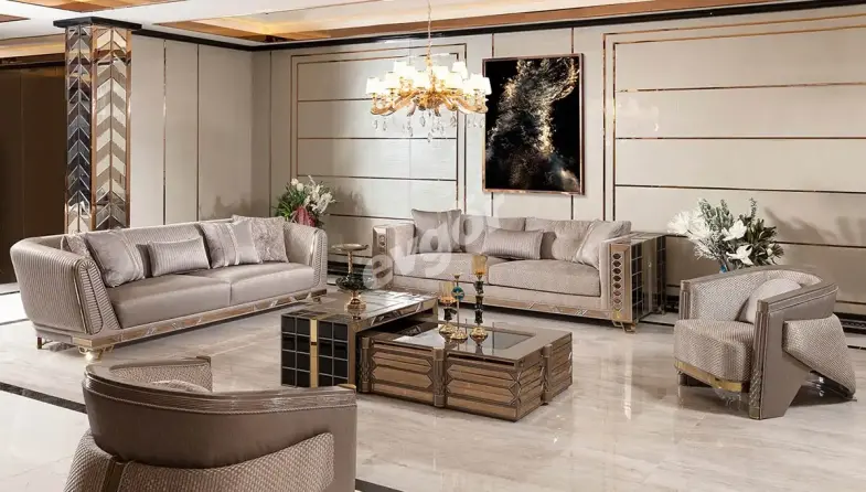 Orinda Luxury Sofa Set - 1