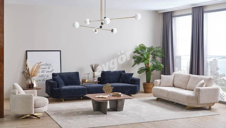 Otello Modern Sofa Set - 1