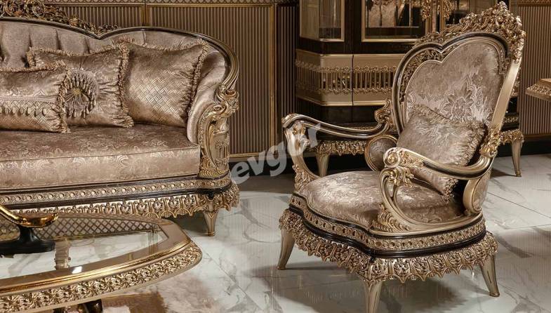 Padisah Classic Sofa Set - 4