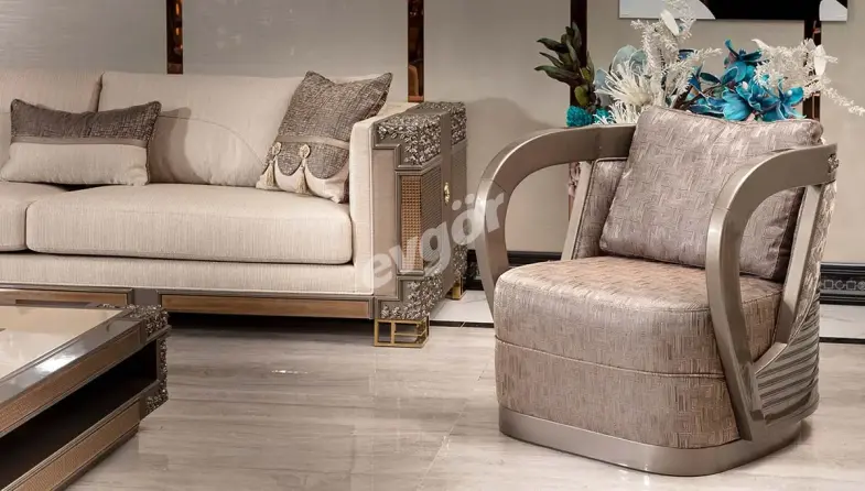 Palmira Luxury Sofa Set - 6