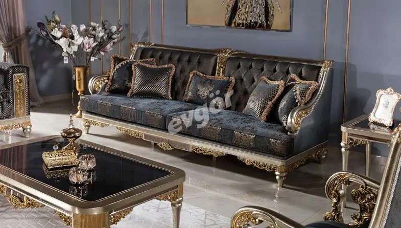 Paris Luxury Sofa Set - 3