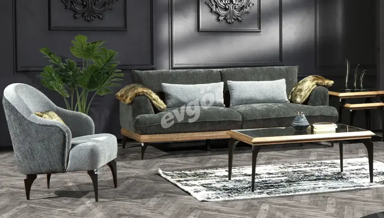 Pirate Modern Sofa Set - 4