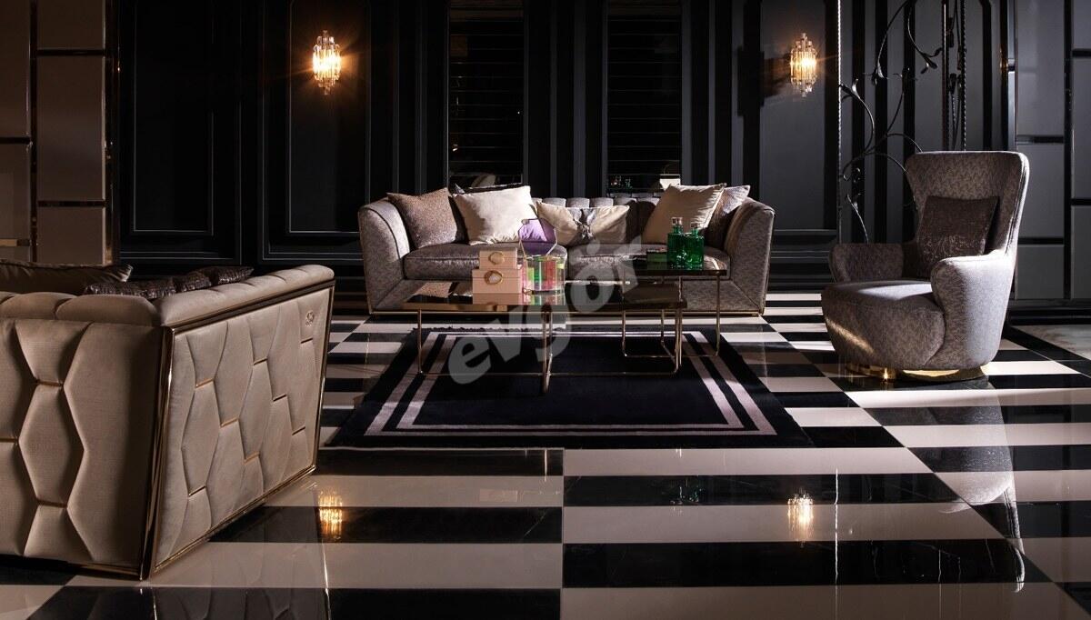 Prego Metal Sofa Set - 1