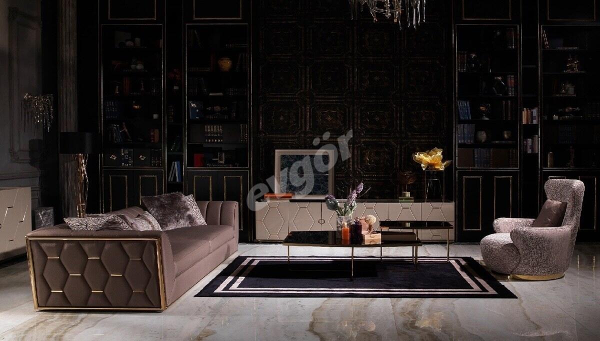 Prego Metal Sofa Set - 4