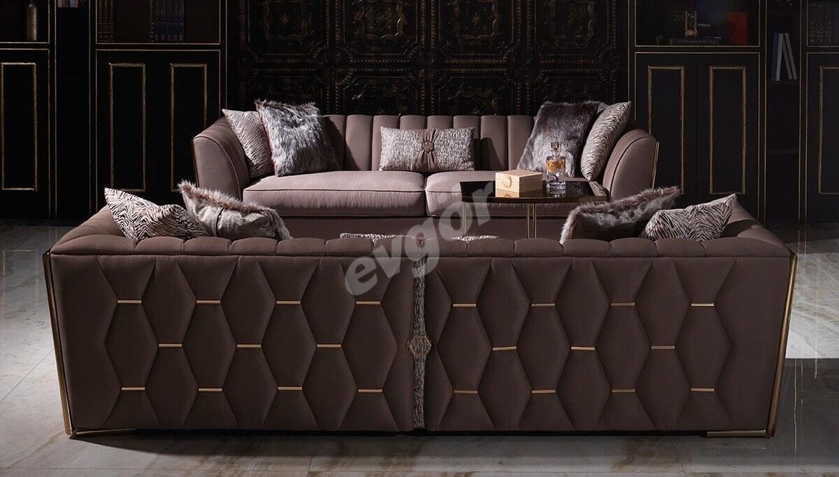 Prego Metal Sofa Set - 6