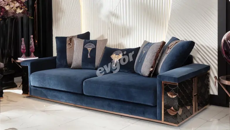 Prens Metal Sofa Set - 3