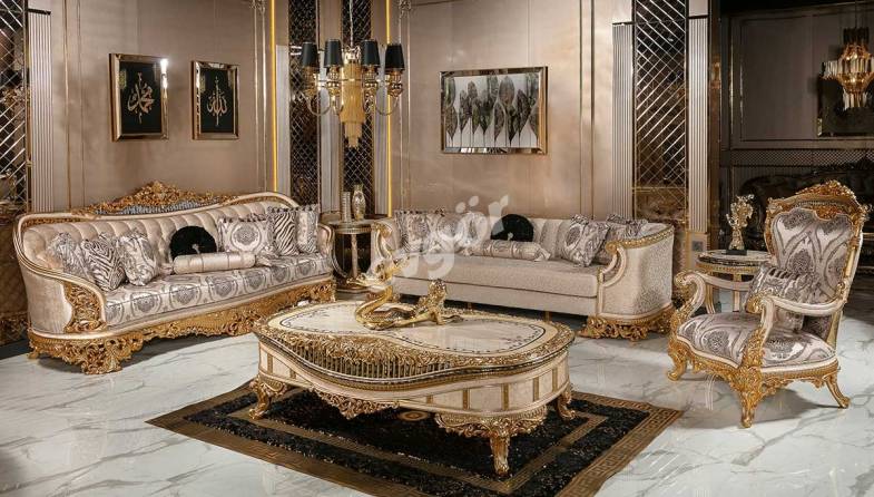 Prenses Classic Sofa Set | Evgor Furniture