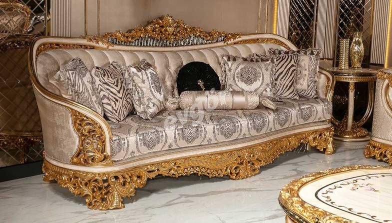 Prenses Classic Sofa Set - 2