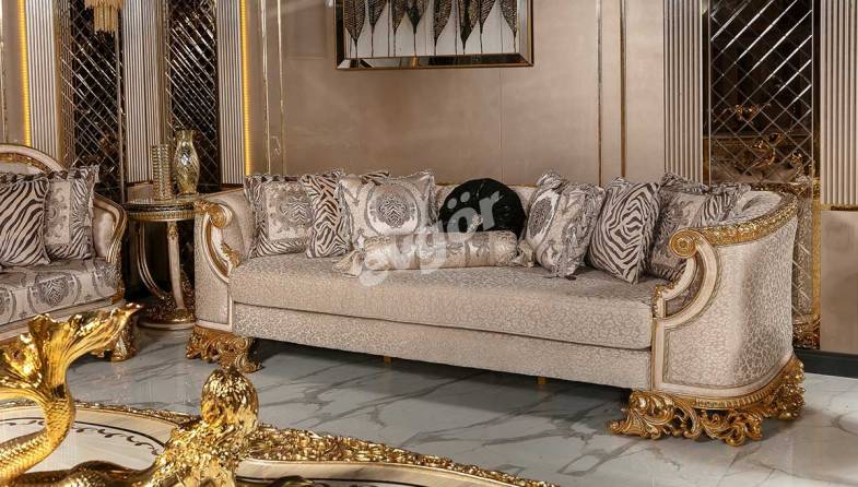 Prenses Classic Sofa Set - 4