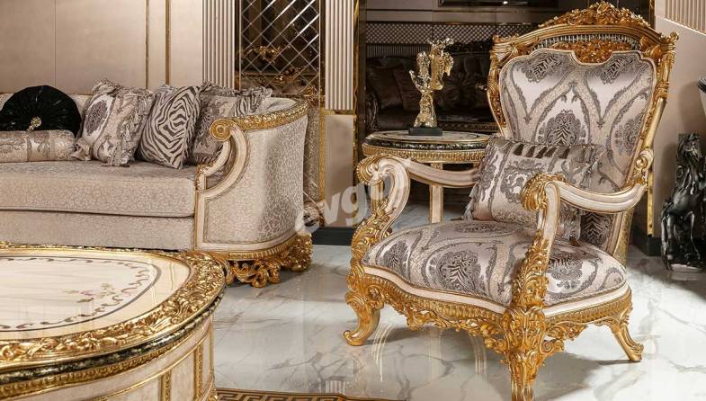 Prenses Classic Sofa Set - 5