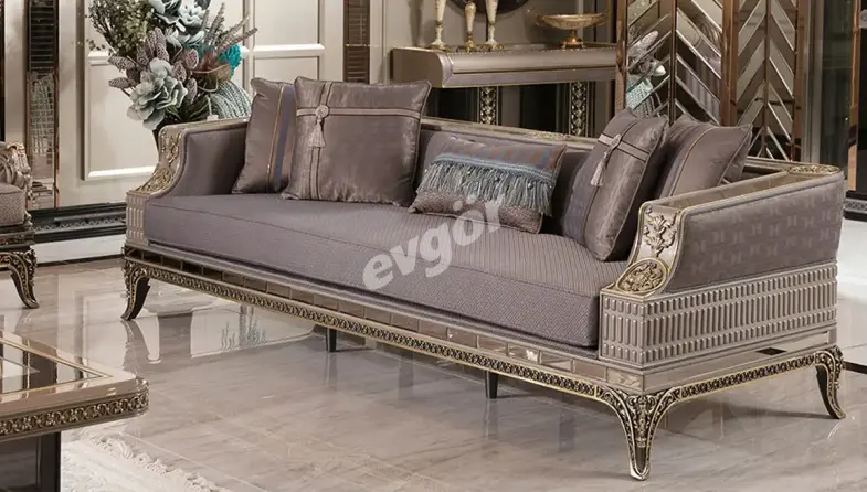 Rabio Art Deco Sofa Set - 2