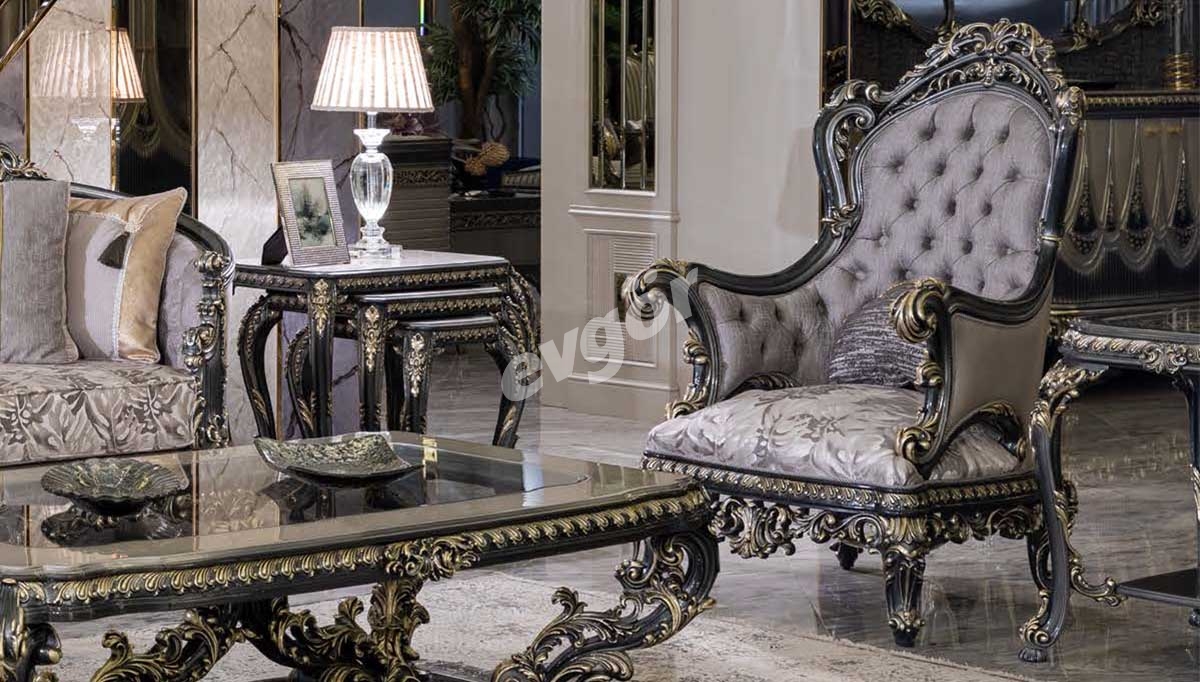 Reyana Classic Sofa Set - 4