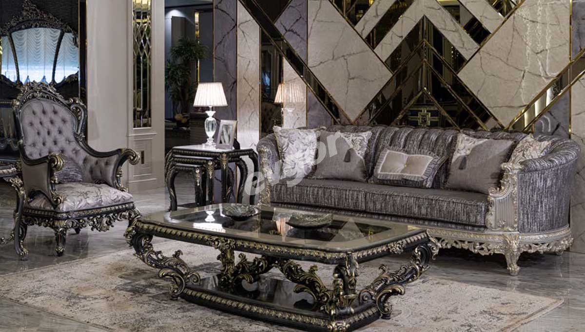 Reyana Classic Sofa Set - 3