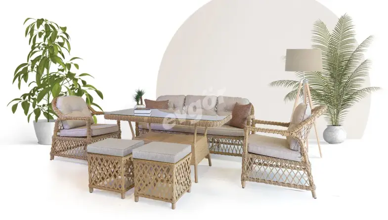 Rivoli Rattan Seating Group - 1