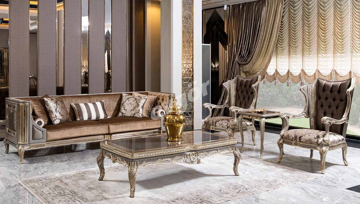 Rodesa Luxury Sofa Set - 2