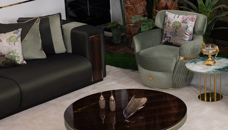 Rosalind Luxury Sofa Set - Thumbnail