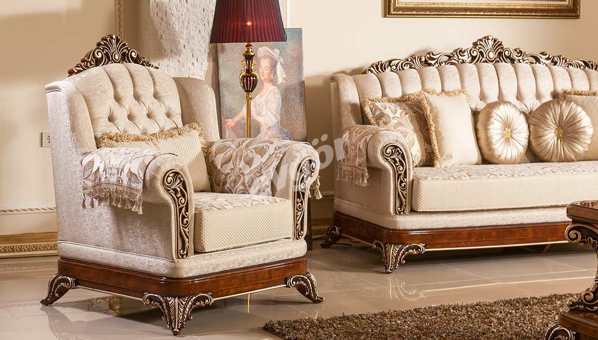 Safir Classic Sofa Set - 4