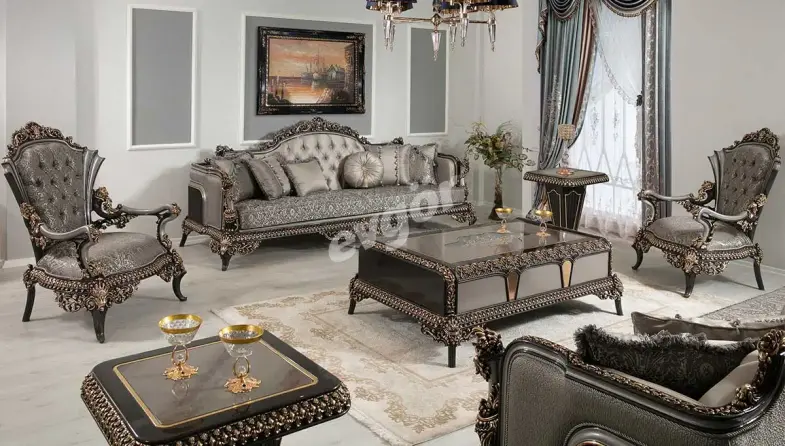 Saheste Classic Sofa Set - 1