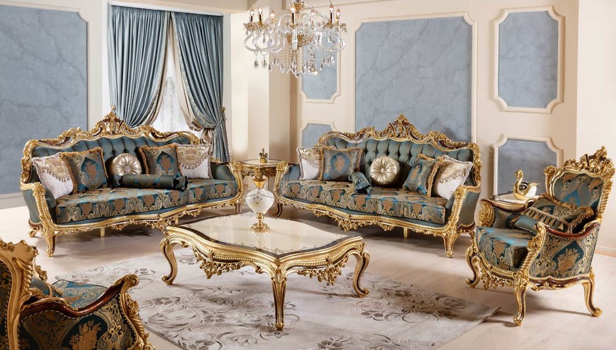 Saraybosna Yesil Sofa Set - 1