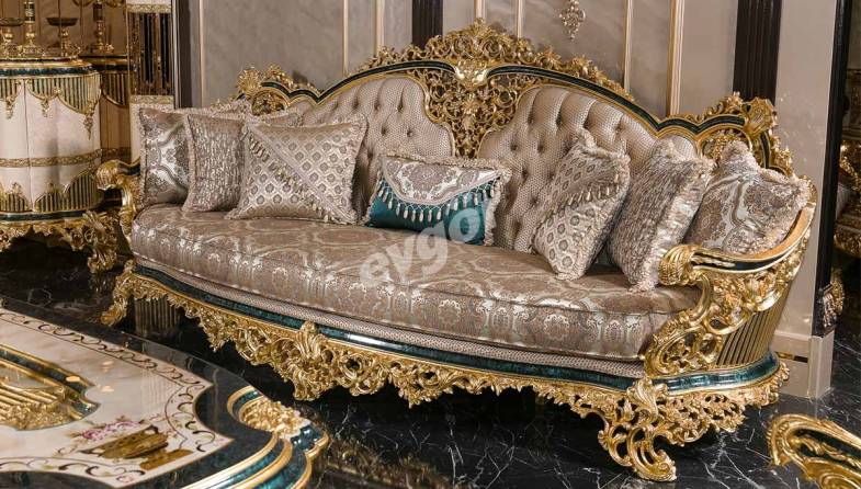 Sehzade Classic Sofa Set - 2