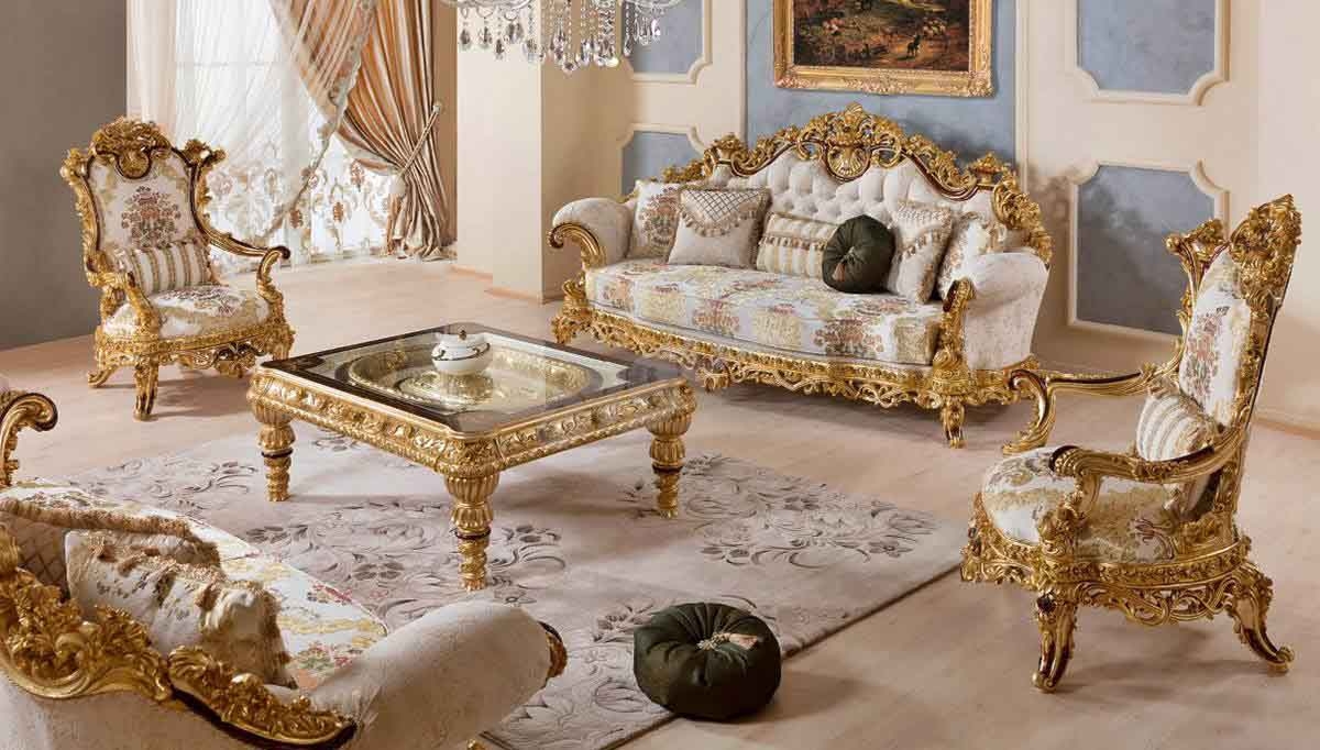 Semerkant Classic Sofa Set - 1