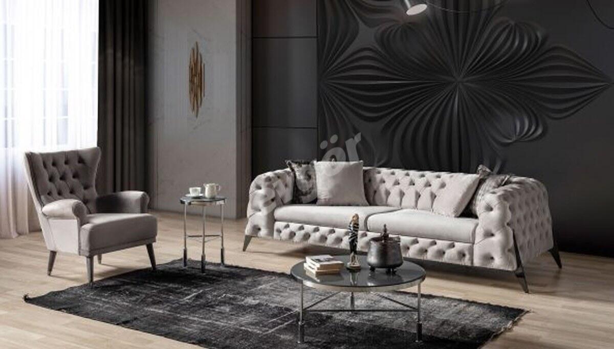 Sepura Metal Sofa Set - 3