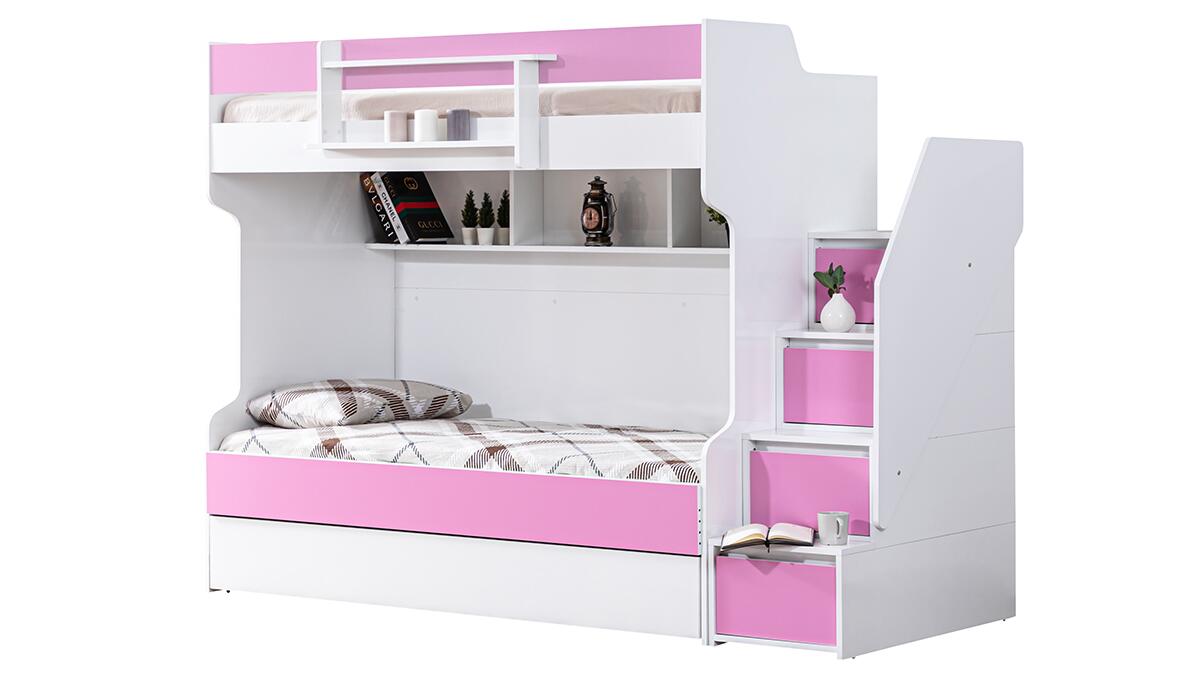 Serna Yavrulu Pink Bunk - 2