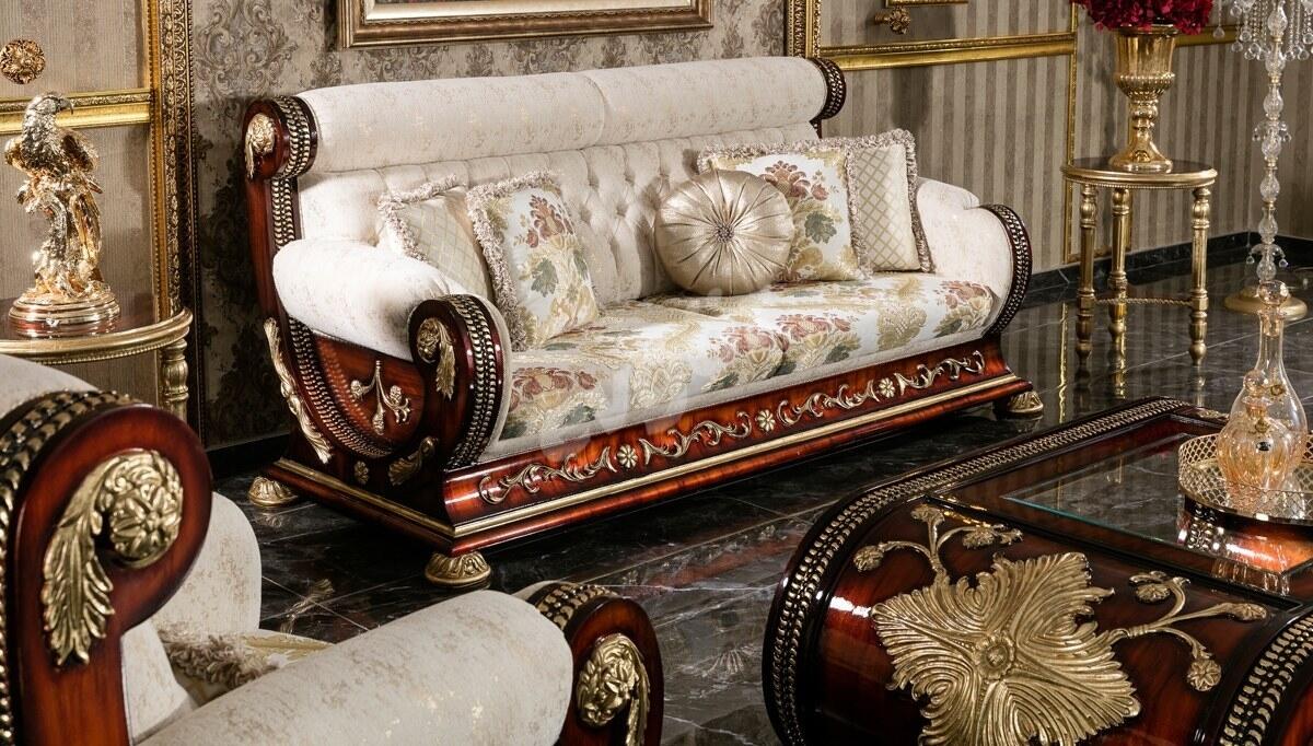 Soci Classic Sofa Set - 4