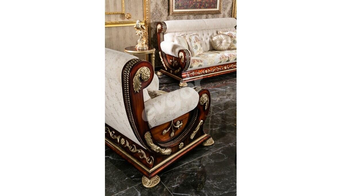 Soci Classic Sofa Set - 6